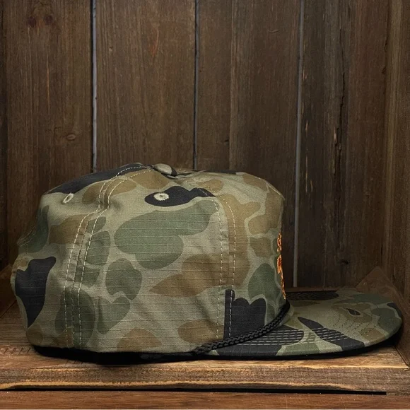 SOLD-Howler Brothers Los Hermanos “ The Brothers” Austin Texas Snapback Camo Hat - Picture 8 of 12